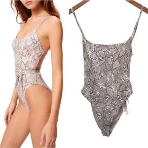 BRAND NEW GOOD AMERICAN one piece swim